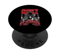 "Quiet By Choice" Silent Grind Mindset, Heavy Responsibility PopSockets Adhesive PopGrip