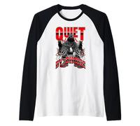 Quiet by Choice Silent Grind Mindset, Heavy Responsibility Raglan Baseball Tee