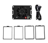 Quiet Camera Cooling Fan With Full Coverage Cooling Plate For A7C2/A7M4/A6700 Outdoor Photography Real Time Temperature Monitors