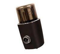 Quiet Coffees Bean Grinder Cordless USB Charging ABS Stainless Steel Silicone Construction Nonslip Base for Home Cooking Portable Coffees Bean Grinder with Stainless Steel