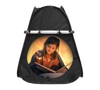 Quiet Corner Tent, Sensory Tent for Special Needs | Extra Big Black Out Calming 3Den, Sensory Foldable with Door, Silver Coated Roller Blind, Improves Concen