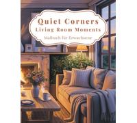 Quiet Corners - Living Room Moments: 50 Ausmalbilder: Gemütliche Ecken & stille Wohnzimmermomente voller Wärme (The Quiet Corners Collection - Ausmalmomente der Ruhe)