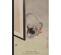 Quiet Curiosity, Cat Watching a Spider: A Beautiful Lined Journal for Thoughts, Notes & Daily Reflections
