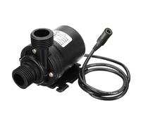 Quiet DC12V 24V Brushless Motor Submersibles Pumps 13L/min Lift 5.5M Shower Boosters Pumps Waterproof Plugs Submersibles Water for Fountain