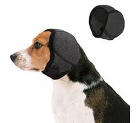 Quiet Dog Ear Covers Dog Ear Muffs Noise Protection, Comfort Calming Hoodie for Noise & Anxiety Relief, No Shake Ear Wraps for Bath, Firework, Grooming, Thunderstorms (Large(Head Circle:18"-24"))