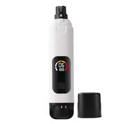 Quiet Dog Nail Grinder, USB Rechargeable 6 Speed Electric Pet Nail Trimmer, Double LED Light Precision Grinding Tool for Safe Paw Grooming, Low Noise Pet Care Kit for Dogs Cats Small Medium Large