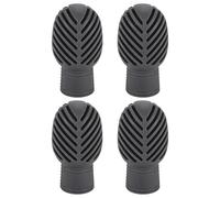Quiet Drumstick Tips - Drumstick Tip Covers | Drum Stick Noise Reduce Tips | Silicone Drumstick Tips | Musical Instruments Accessory | Mute Clacking Sound Cover For Silencing Drumming