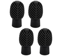 Quiet Drumstick Tips - Drumstick Tip Covers | Drum Stick Noise Reduce Tips | Silicone Drumstick Tips | Musical Instruments Accessory | Mute Clacking Sound Cover For Silencing Drumming