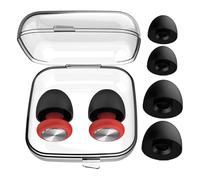 Quiet Ear Plugs - Reusable Noise-Reducing Earplugs | Comfortable Ear Defenders for Noise Sensitivity, Ideal for Snoring, Sleeping, and Travel, and Soft Hearing Protection for Daily Use