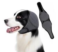 Quiet Ears for Dogs Comfort Calming Hoodie Dog Ear Covers for Noise & Anxiety Relief Ear Wraps for Dog,ear muffs noise protection,Adjustable Dogs Ear Muffs Noise Protection Firework and Force Drying-L