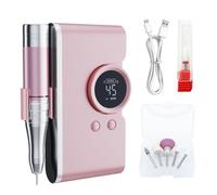 Quiet Electric Manicure Grinder 2 Replaceable Heads, A | Multi Purpose Electric Manicure Tool, 45000 Rounds Per Moment Rotation Speed, Extended Battery Life