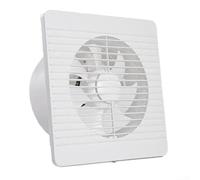 Quiet Extractor Fan Bathroom ABS Material, Noise Free Operation, White Color, 6 And 8 Sizes Easy to install(8inch)
