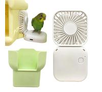 Quiet Fan Small, Portable, Air Blower with Adjustable Base