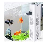 Quiet Fish Tank Filter 4-in-1 Internal Aquarium Filter for 200L-600L Submersible Water Pump Oxygen Aeration Wave Maker Water Change for Bett
