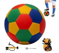 Quiet Football Indoor Sports Training Equipment for Indoor Use | Soft Ball Football Training For The Garden Park School Birthday Kids Boys Girls Youth