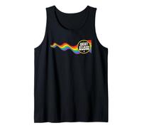 Quiet Glow LGBT-Q Gay Pride Month Rainbow Flag Men Women Tank Top