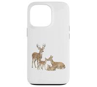Quiet Grace of the Deer Family Case for iPhone 13 Pro