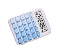 Quiet Gradients Candy Colored Calculator ABS Portable Silents Operations for Library Office Use BatteryFree Desk Calculator