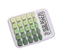 Quiet Gradients Candy Colored Calculator ABS Portable Silents Operations for Library Office Use BatteryFree Desk Calculator