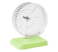 Quiet Hamster Exercise Wheel - Double Bearing Silent Runner | Durable Rotating Wheel Toy for Gerbil Mice Small Animals, Exercise Pets Performing Access