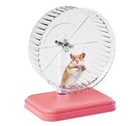 Quiet Hamster Exercise Wheel - Double Bearing Silent Runner | Durable Rotating Wheel Toy for Gerbil Mice Small Animals, Exercise Pets Performing Access
