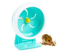 Quiet Hamster Wheel, 7 Inch Non Slip Running Disc & Mouse Exercise Wheel with Stand, Multifunctional Small Animal Training Tool for Hamsters, Chinchillas, Mice, and Pet Enrichment