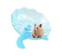 Quiet Hamster Wheel, Silent Hamster Exercise Wheel, Transparent Pet Enrichment Toy, Stable Rennmak Fitness Toy for Syrian Dwarf Hamsters, Gerbils, Rats