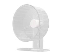 Quiet Hamster Wheel with Stand | Secure Acrylic Activity Wheel for Hamsters/Small Rodents/Small Pets | Very Quiet Running Toy for Cage (Extra Large 57L 13.1 X 14.4 X 18.5in)