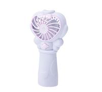 Quiet Handheld Fan With Super Quiet 2xAA Battery Operated Cooling Fan Device For Indoor Outdoor Use USB