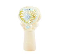 Quiet Handheld Fan With Super Quiet 2xAA Battery Operated Cooling Fan Device For Indoor Outdoor Use USB