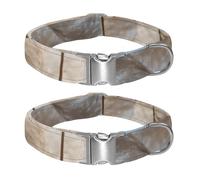 Quiet Haven Adjustable Pet Collar for Small Medium Large Dogs & Cats, Reflective Strip for Night Safety, Soft Comfort Pad