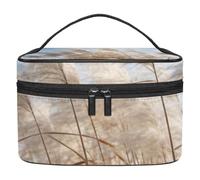 Quiet Haven Portable Makeup Bag for Women, Lightweight Travel Cosmetic Organizer with Multiple Pockets