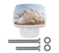 Quiet HavenRound Corner Square Drawer Pulls,Stainless Steel Cabinet Handles, Matte Black Furniture Knobs