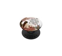 Quiet Hearts Grow Deep Roots Christian Reading Bible Study PopSockets Adhesive PopGrip
