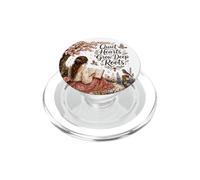 Quiet Hearts Grow Deep Roots Christian Reading Bible Study PopSockets PopGrip for MagSafe