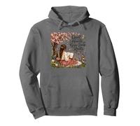 Quiet Hearts Grow Deep Roots Christian Reading Bible Study Pullover Hoodie