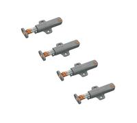 Quiet Heavy Duty Auto Closing Hinge, Child Safe Cabinet Door Opener for Kitchen, Bathroom, Wardrobe Automatic Cabinet Door Openers