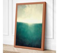 Quiet Horizon Minimalist Canvas Wall Art Print 36x24 Inch (91 x 61 cm)