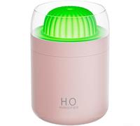 Quiet Humidifier 500ml Cool Mist for Plants Home Office - Adjustable Modes & Colourful Night Light - for Ultra Quiet 36dB - Green 9.8x9.8x14.1cm(Green)