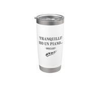 Quiet... I Have a Plan - Mozart Stainless Steel Insulated Tumbler