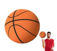 Quiet Indoor Basketball Ball - Soft Foam Soundless Dribbling Training Sphere, Safe Low Noise Bounce Practice Equipment, Lightweight Child Friendly Sports Toy With Controlled Rebound Density Structure