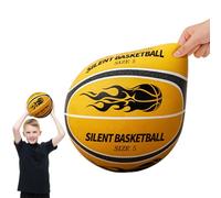 Quiet Indoor Basketball Ball - Soft Foam Soundless Dribbling Training Sphere, Safe Low Noise Bounce Practice Equipment, Lightweight Child Friendly Sports Toy With Controlled Rebound Density Structure