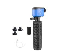 Quiet Internal Aquarium Filter Triple Action Internal Filter Pump Size Quiet Operation Aquarium Filter for Various Tanks