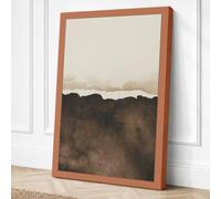 Quiet Landscape Minimalist Canvas Wall Art Print 30x20 Inch
