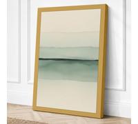 Quiet Landscape Minimalist Canvas Wall Art Print 30x20 Inch (76 x 51 cm)