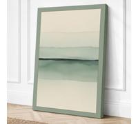 Quiet Landscape Minimalist Canvas Wall Art Print 36x24 Inch (91 x 61 cm)