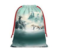 Quiet Landscape S Patterned Gift Bags - Add a touch of formality to weddings, Christmas, birthdays, and anniversaries - (S - L)