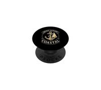 Quiet Luxury Coastal Anchor Sailboat PopSockets Adhesive PopGrip