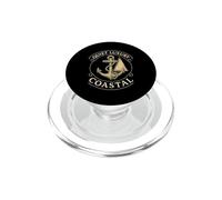 Quiet Luxury Coastal Anchor Sailboat PopSockets PopGrip for MagSafe