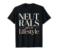 Quiet Luxury Neutral Palette Aesthetic Beige Cream Old Money T-Shirt